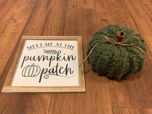 Load image into Gallery viewer, Farmhouse Crochet Pumpkins