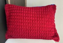 Load image into Gallery viewer, American Flag Crochet Pillows