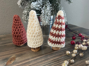 Farmhouse Mini Crochet Christmas Tree