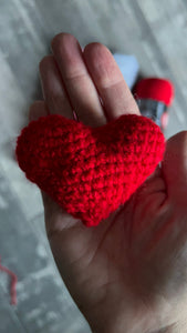 Crochet Valentine’s Day Hearts