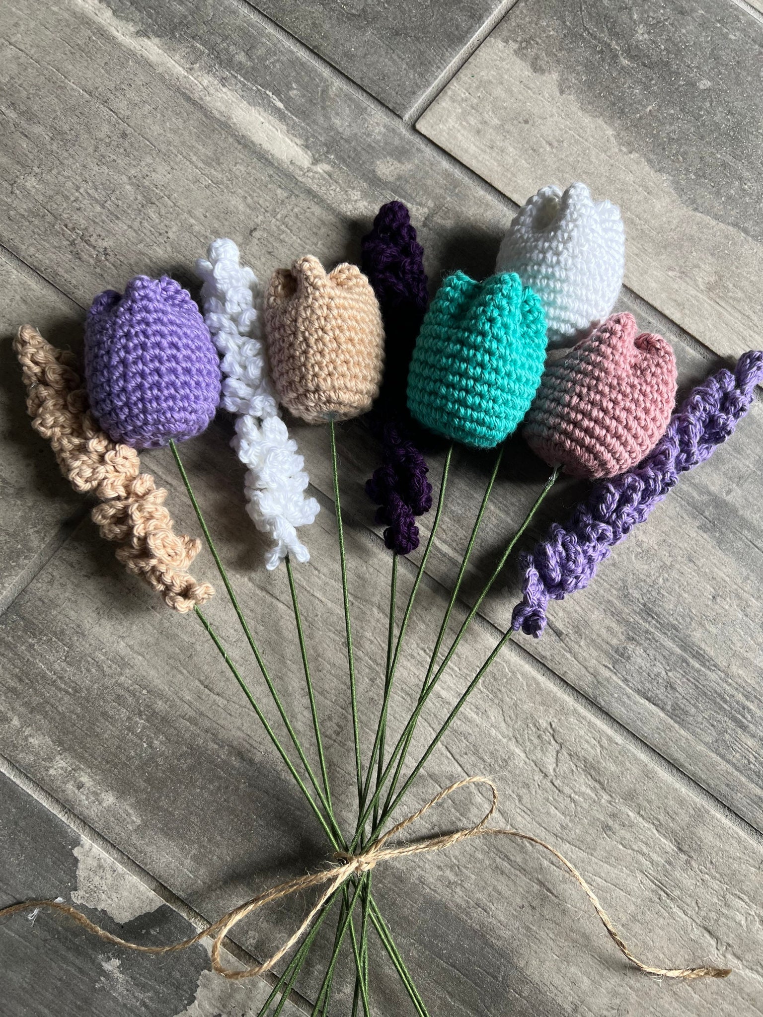 Crochet Tulips – A Bit Unraveled