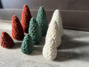 Tiered Chunky Crochet Christmas Tree
